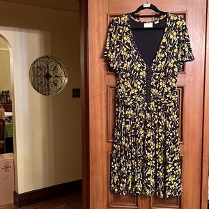 Anthropologie Knit Jersey Flit and Flare Dress
